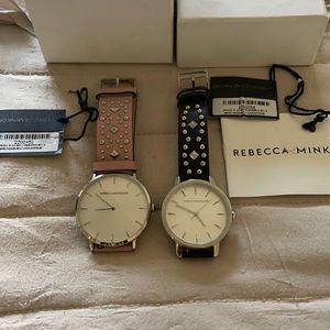 Rebecca Minkoff watches.